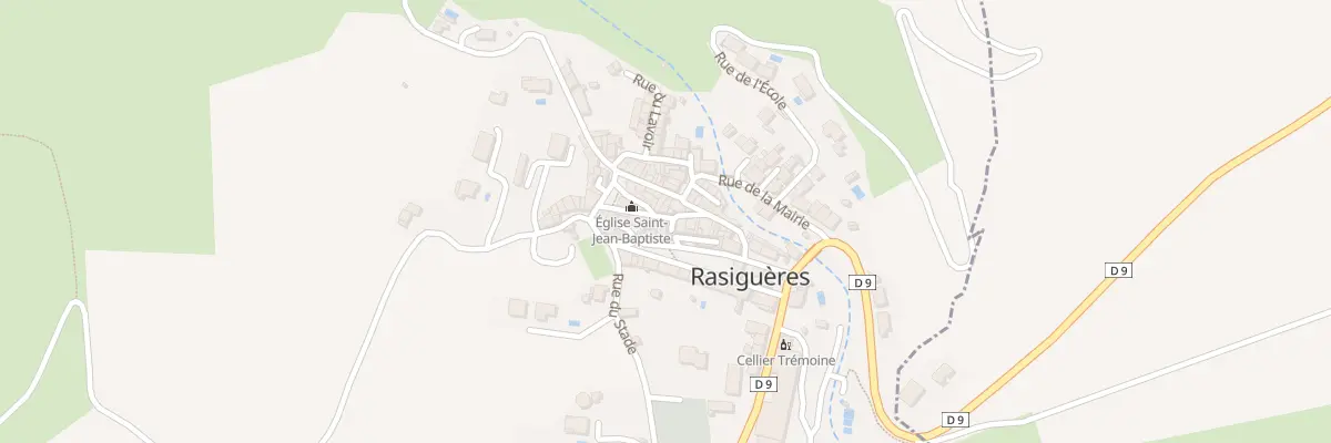 Plan du 28 Village à Rasiguères