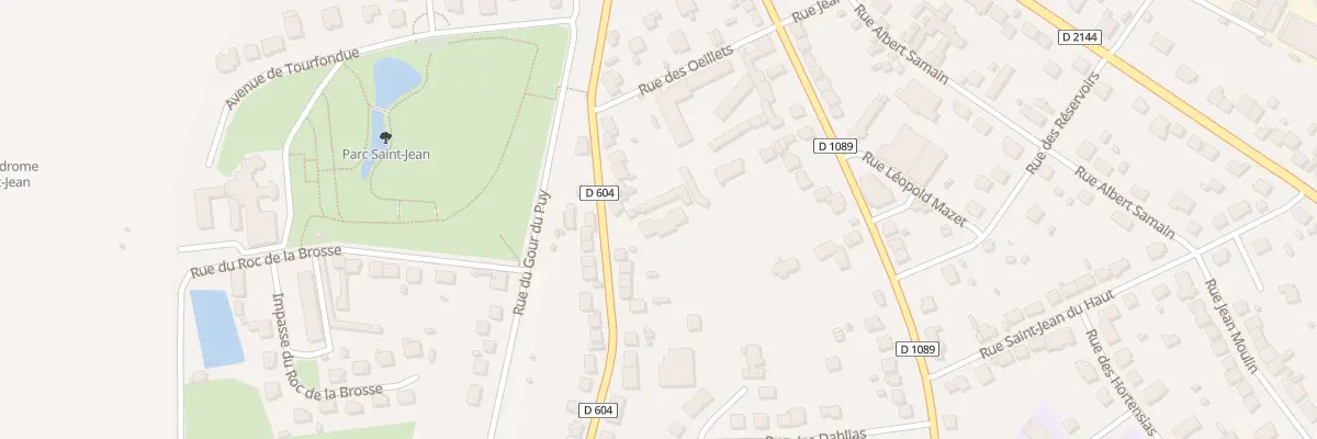 Plan du 29 Rte de Lavault Sainte Anne à Montluçon