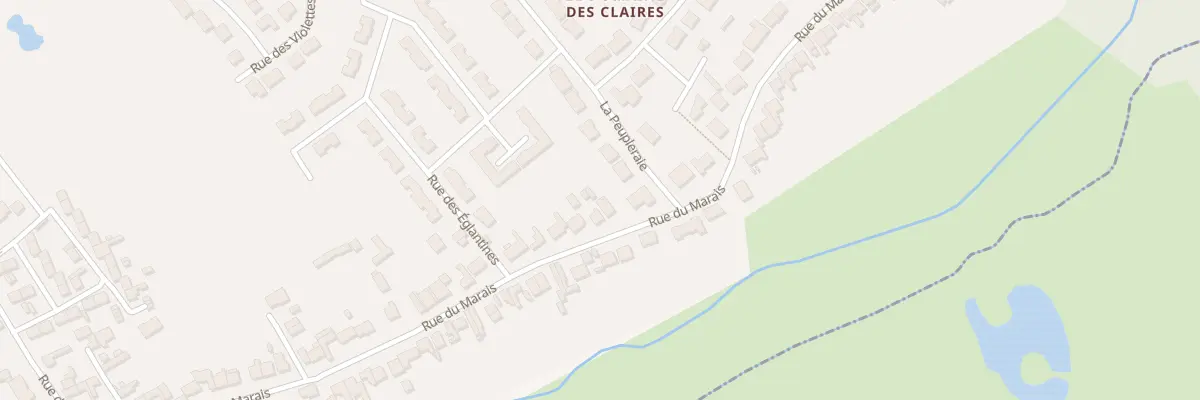 Plan du 77 Rue du Marais à Fouquereuil
