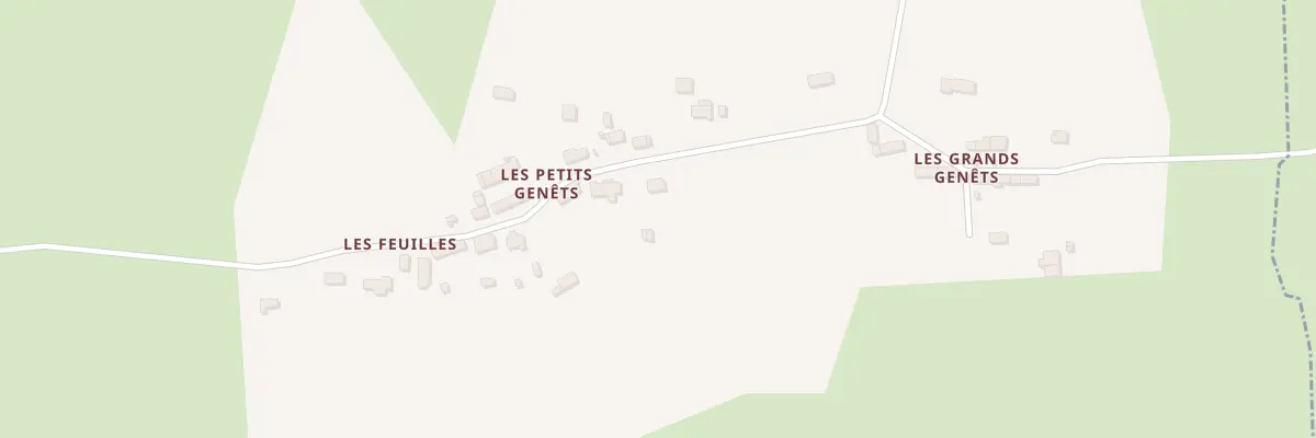 Plan du 1186 Les Petits Genêts à Saint-Pierre-les-Étieux