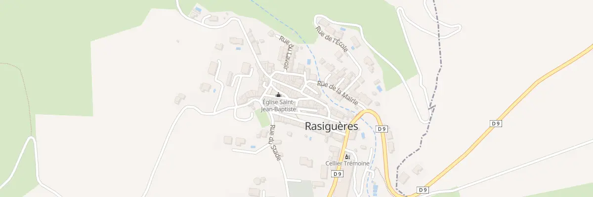 Plan du 46 Village à Rasiguères