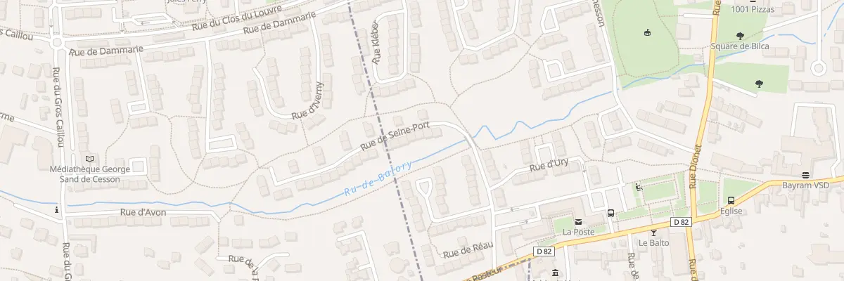 Plan du 10 Rue de Seine-Port à Vert-Saint-Denis