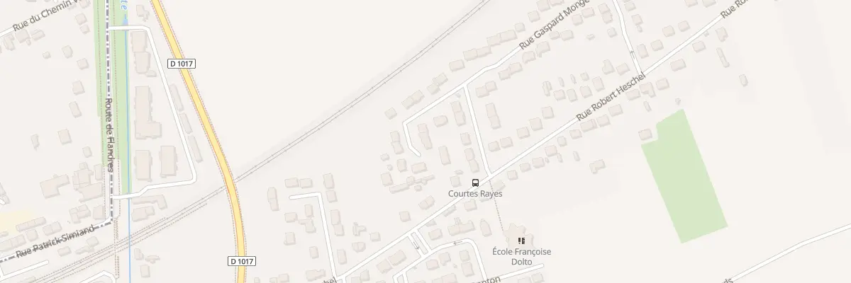 Plan du 20 Rue des Courtes Raies à Pont-Sainte-Maxence