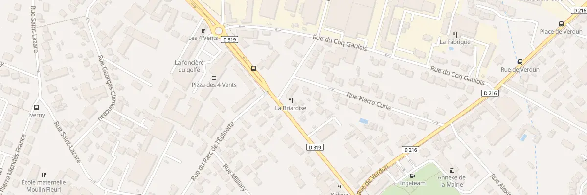 Plan du 2 Rue Jean Nicot à Brie-Comte-Robert