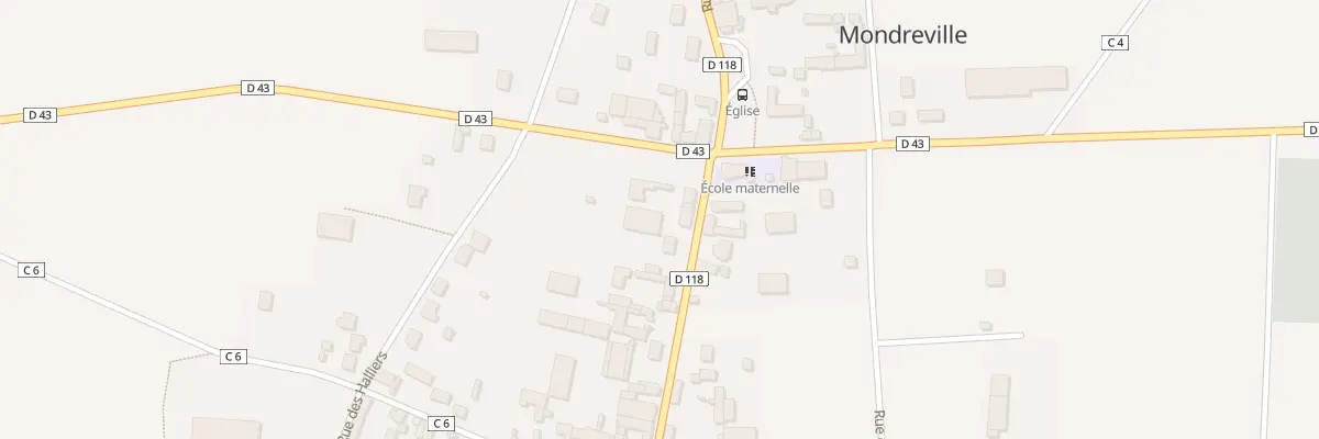 Plan du 4 Rte de Sceaux à Mondreville