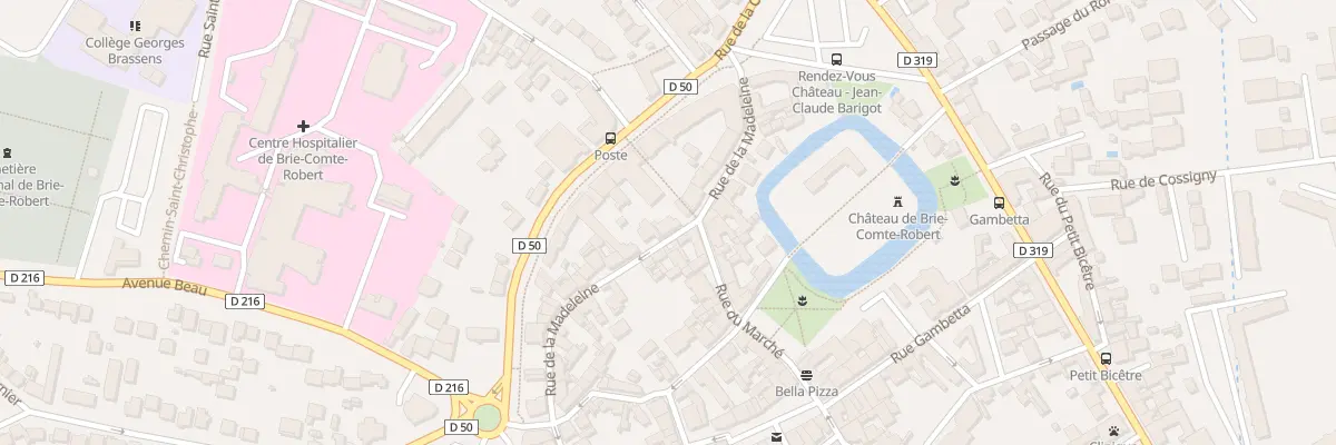 Plan du 10 Rue de la Madeleine à Brie-Comte-Robert