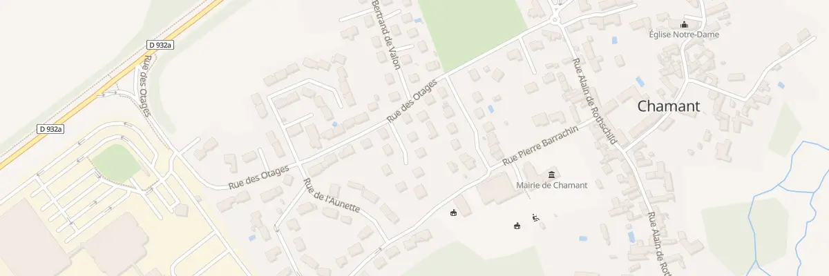 Plan du 1 Rue des Frères Bétourne à Chamant