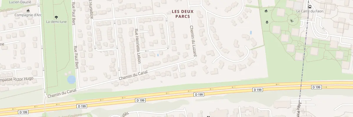 Plan du 29B Che du Canal à Champs-sur-Marne