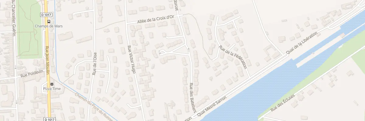 Plan du 161 Rue des Bateliers à Pont-Sainte-Maxence