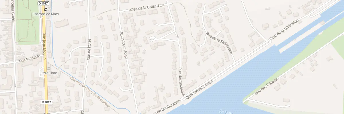 Plan du 111 Rue des Bateliers à Pont-Sainte-Maxence