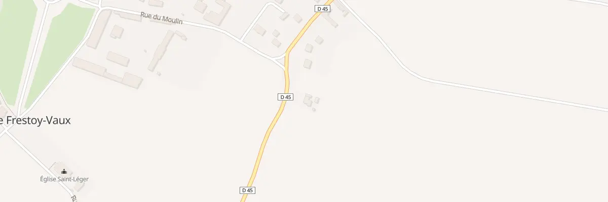 Plan du 94 Rue de la Croix Blanche au Frestoy-Vaux