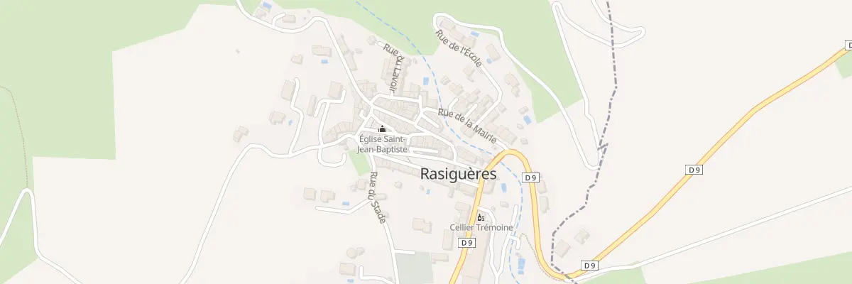 Plan du 31 Rue du Centre à Rasiguères