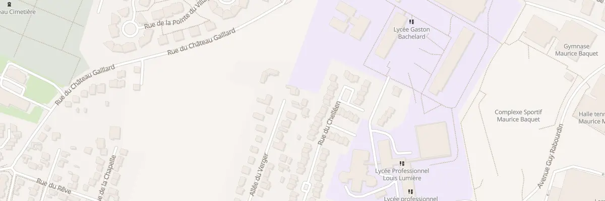 Plan du 44B All du Verger à Chelles