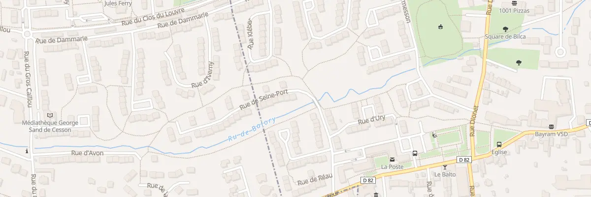 Plan du 8 Rue de Seine-Port à Vert-Saint-Denis