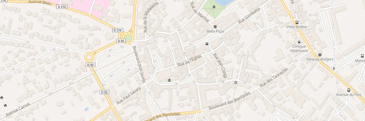 Plan du 14 Rue de l’Eglise à Brie-Comte-Robert