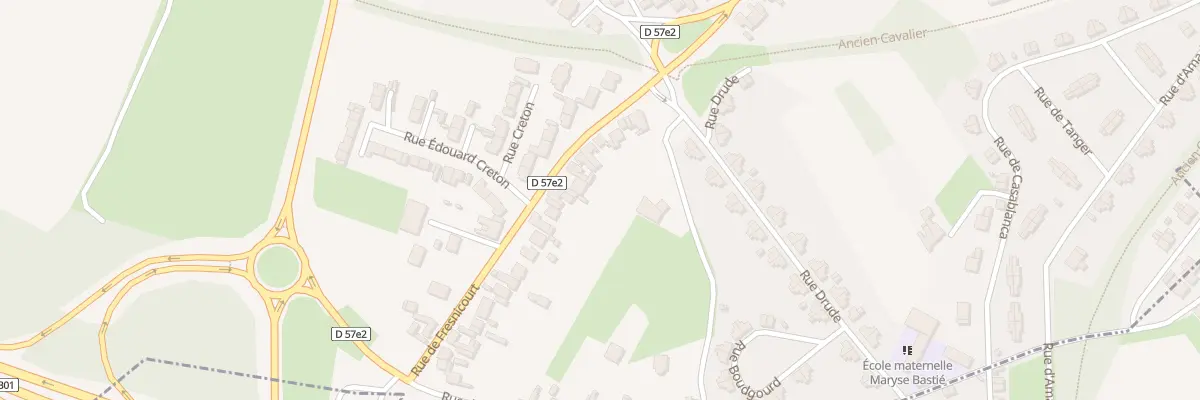 Plan du 309 Rue de Fresnicourt à Barlin