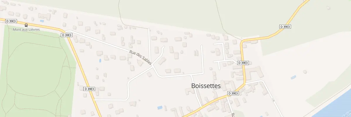 Plan du 3 Rue des Roches à Boissettes