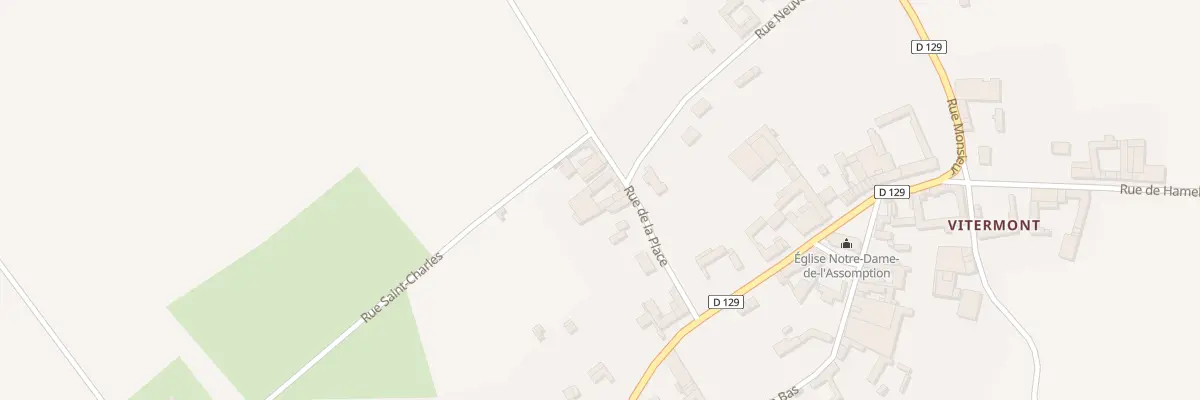 Plan du 7 Rue de la Place à Englebelmer