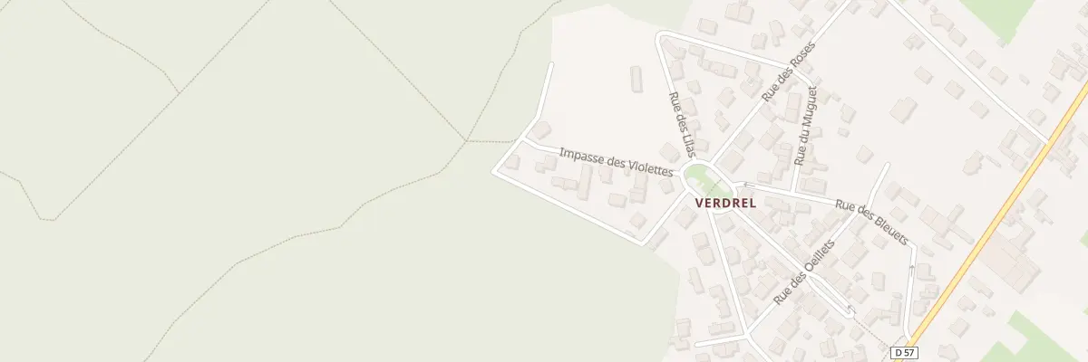 Plan du 13 Imp des Violettes à Fresnicourt-le-Dolmen