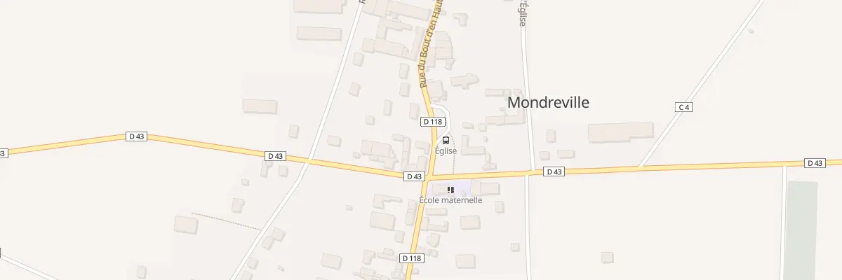Plan du 3 Rue du Bout d’En Haut à Mondreville