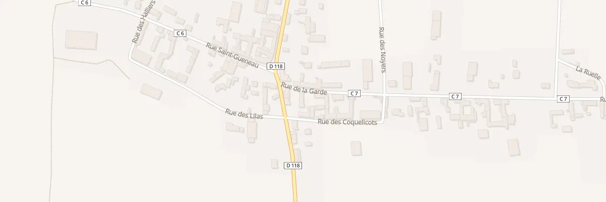 Plan du 4 Rue de la Garde à Mondreville