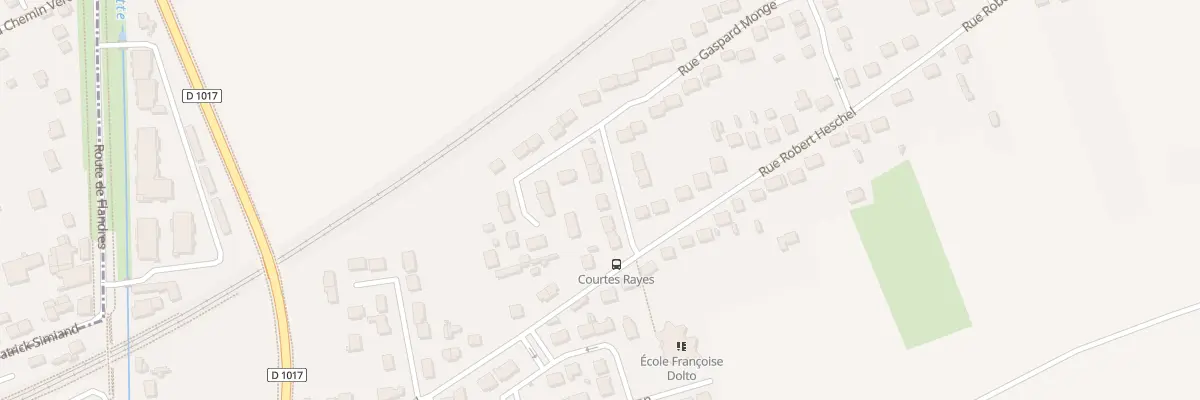 Plan du 25 Rue des Courtes Raies à Pont-Sainte-Maxence