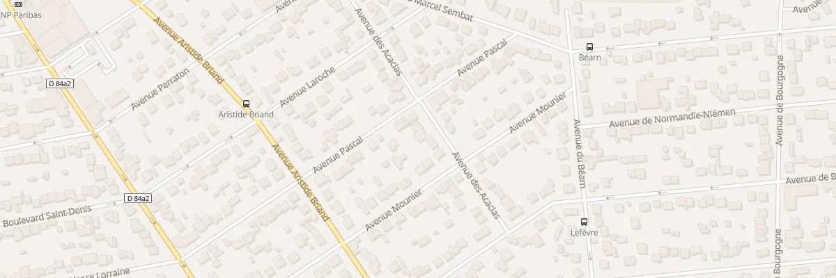Plan du 19 Av des Acacias à Villeparisis