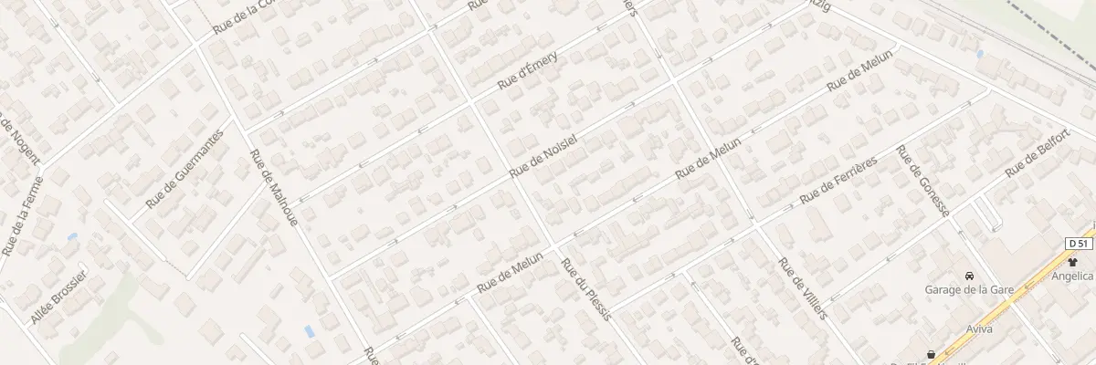 Plan du 41 Rue de Noisiel à Pontault-Combault