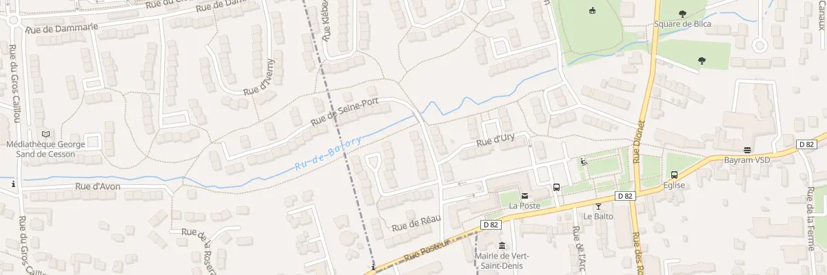 Plan du 7 Rue de Seine-Port à Vert-Saint-Denis