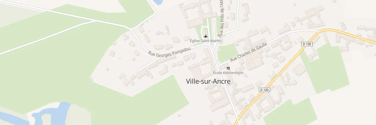 Plan du 5 Rue Georges Pompidou à Ville-sur-Ancre