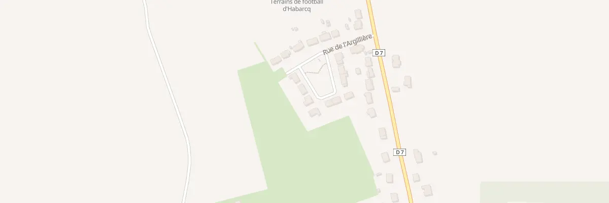 Plan du 15 Rue de l’Argilliére à Habarcq