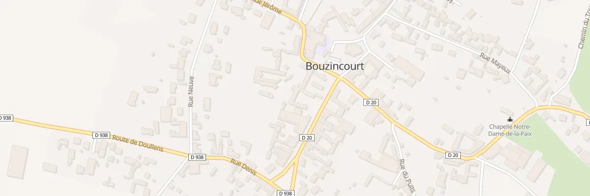 Plan du 149 Gr Grande Rue à Bouzincourt