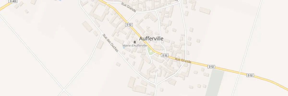 Plan du 43 Rue Grande à Aufferville
