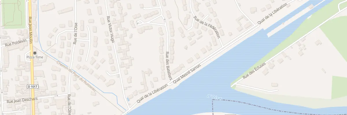 Plan du 64 Rue des Bateliers à Pont-Sainte-Maxence