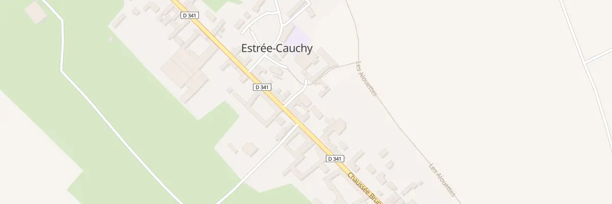 Plan du 29B Chs Brunehaut à Estrée-Cauchy