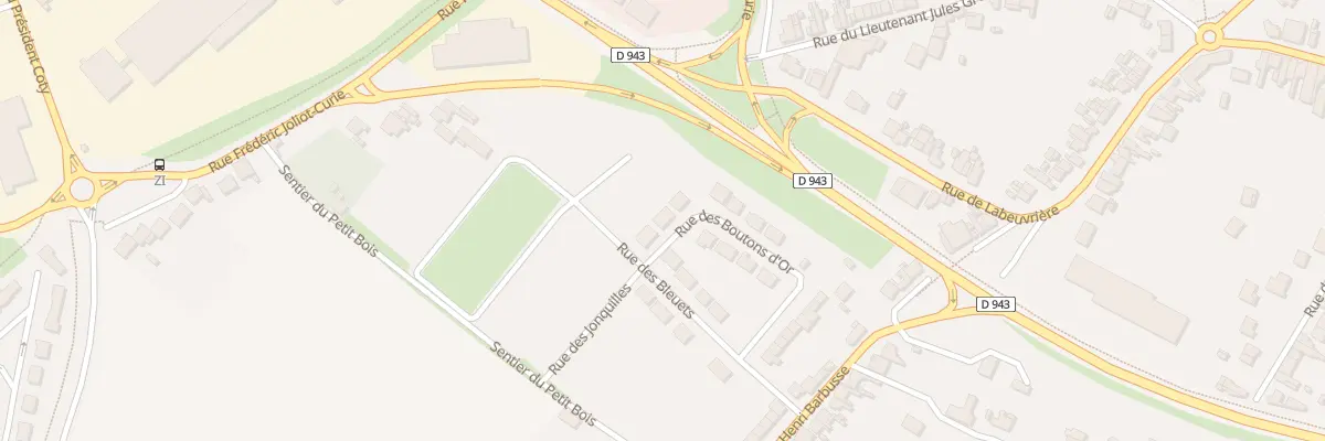 Plan du 35 Rue des Boutons d’Or à Annezin