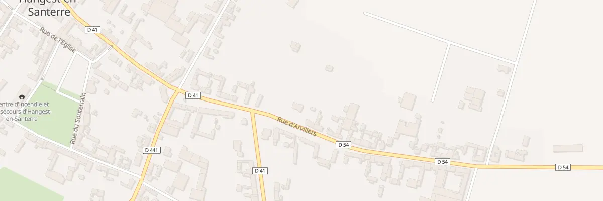 Plan du 17 Rue d’Arvillers à Hangest-en-Santerre