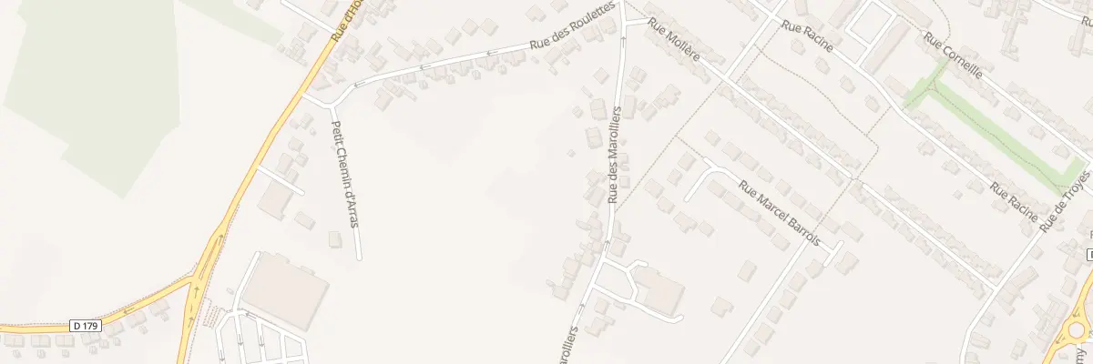 Plan du 90 Rue des Marolliers à Barlin
