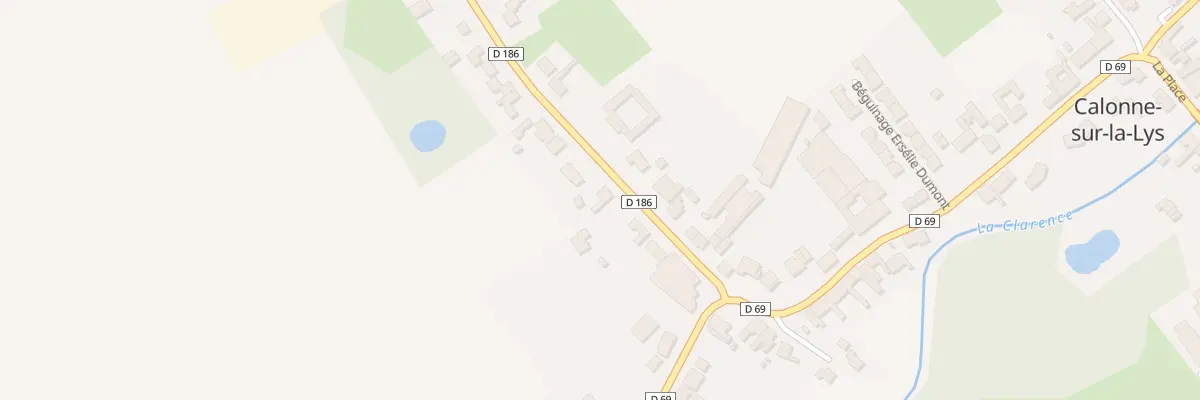 Plan du 111 Rue de la Gare à Calonne-sur-la-Lys