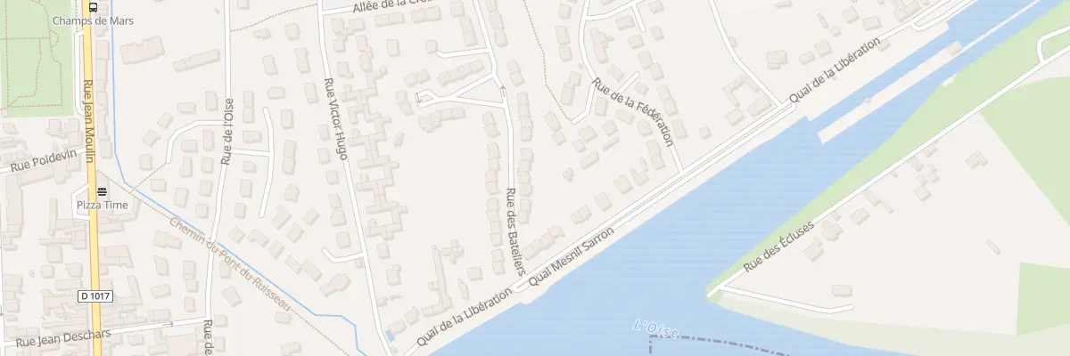 Plan du 90 Rue des Bateliers à Pont-Sainte-Maxence