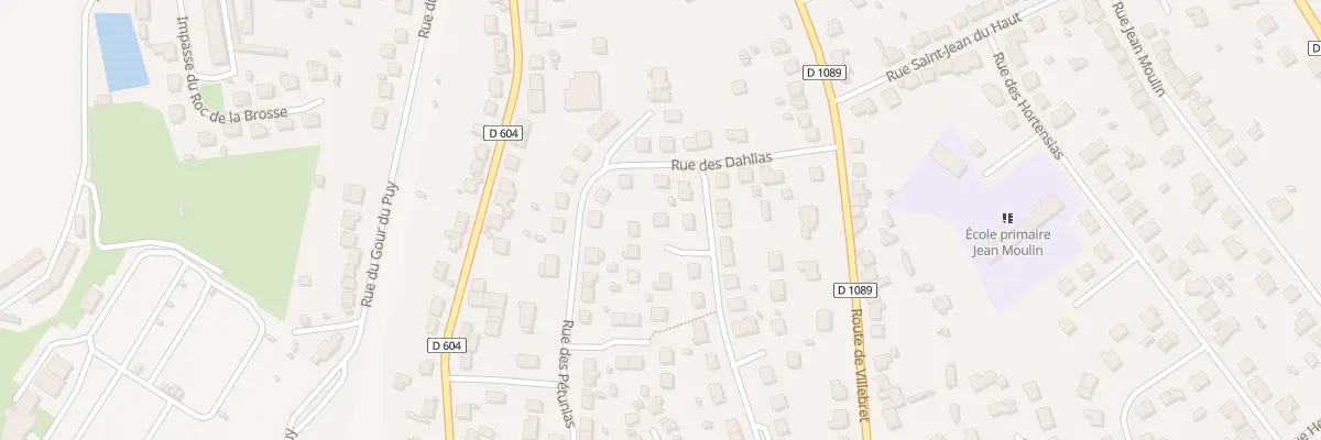 Plan du 2 Sq des Iris à Montluçon