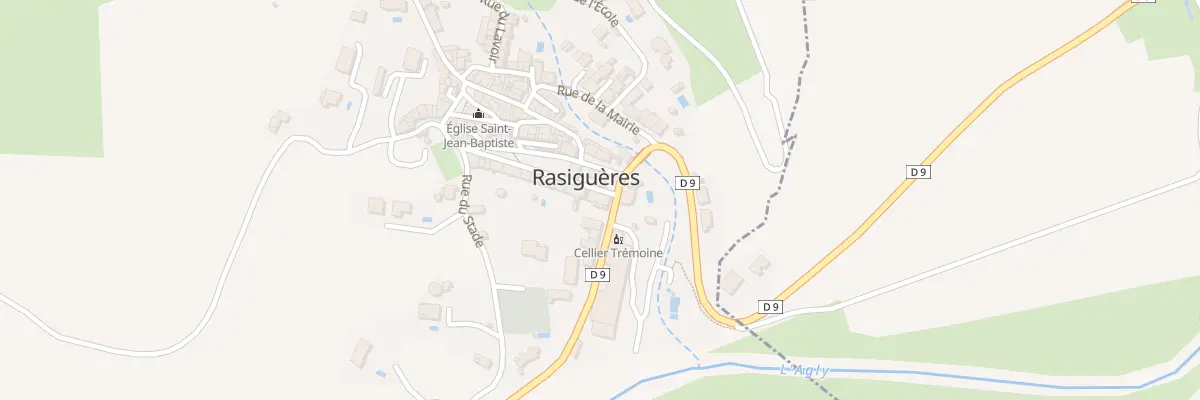 Plan du 9 Av de Caramany à Rasiguères
