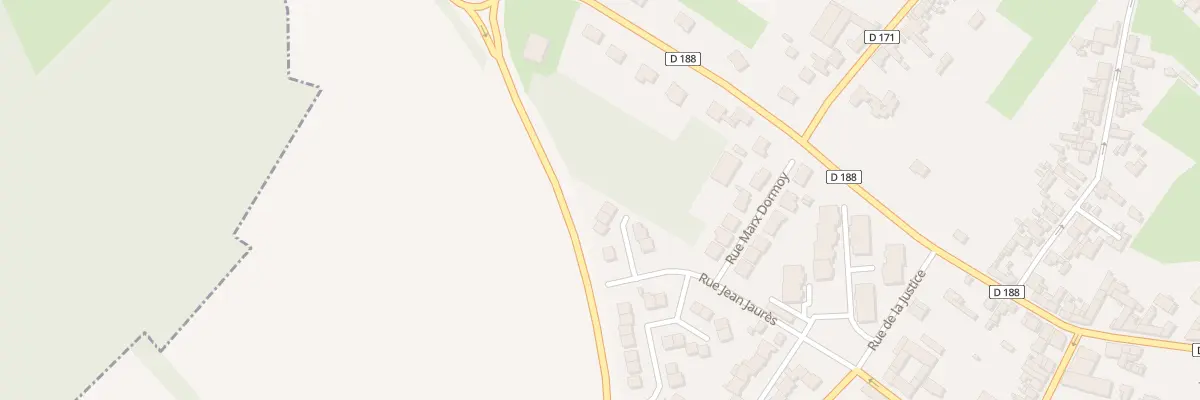 Plan du 7 Rue Jean Lebas à Barlin