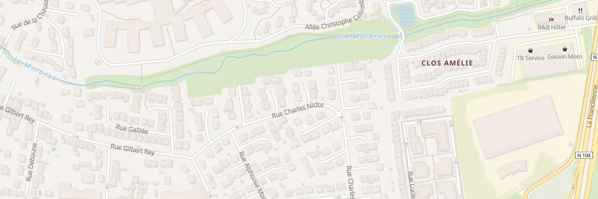 Plan du 39 Rue Charles Niclot à Pontault-Combault