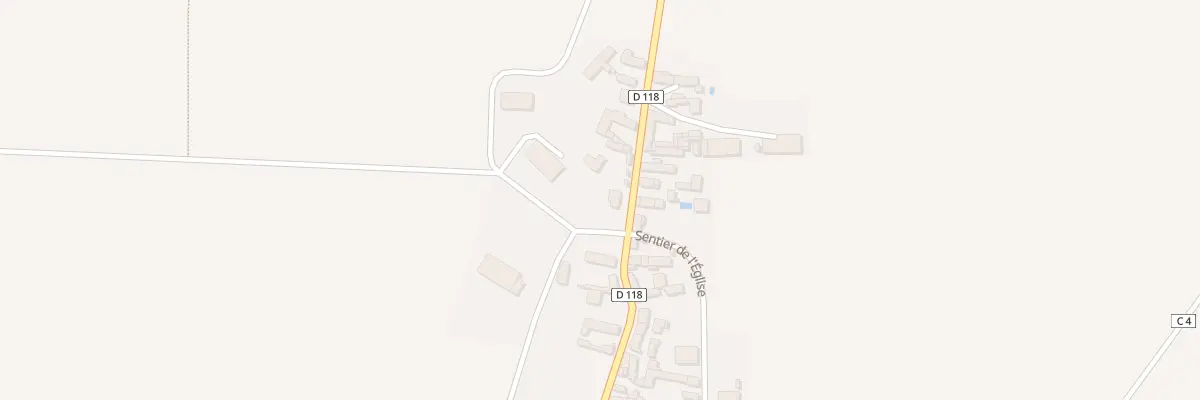 Plan du 25 Rue du Bout d’En Haut à Mondreville