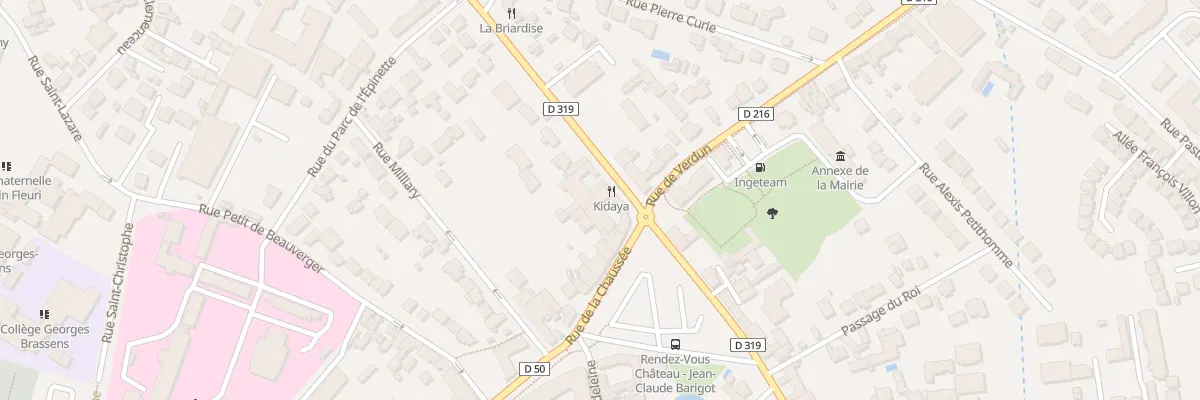 Plan du 104 Rue du Général Leclerc à Brie-Comte-Robert