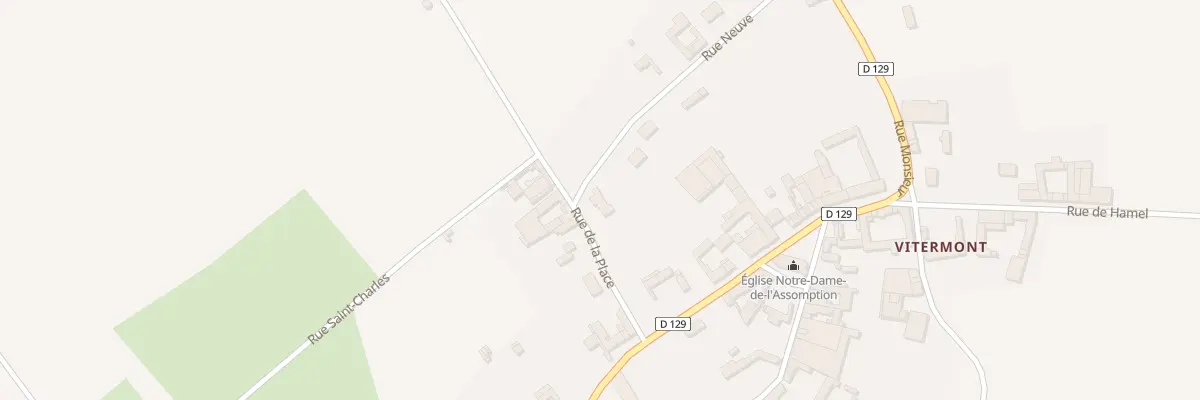 Plan du 2 Rue de la Place à Englebelmer