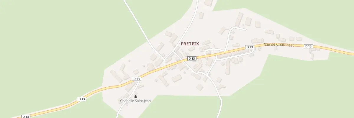 Plan du 5053 Freteix à Montel-de-Gelat