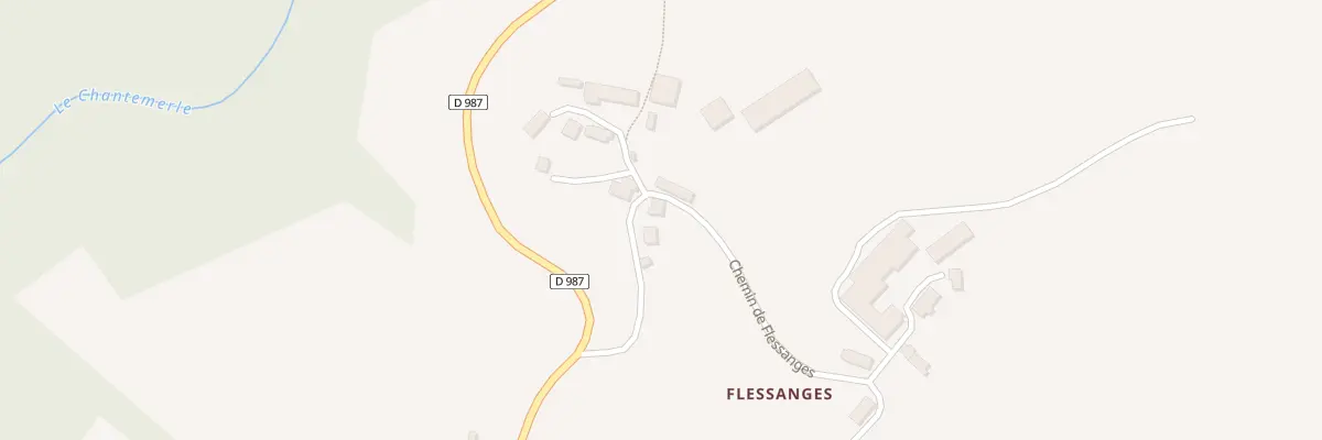 Plan du 5156 Flessanges à Avèze