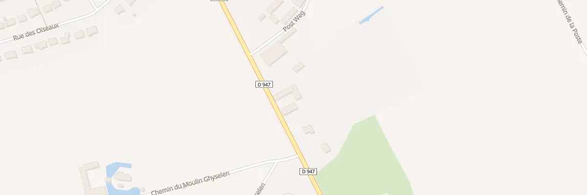 Plan du 777 Rte de Strazeele à Caëstre